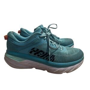 Hoka One One Bondi 7 Aquarelle Athletic Running Shoes Sneaker Women's Size 7.5